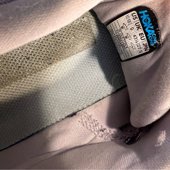 Hoka Clifton 8 Light Purple women 10.5 shoes sneakers unisex - Picture 11 of 12